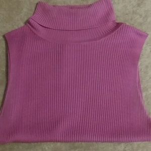 Ribbed Mock Neck Sweater